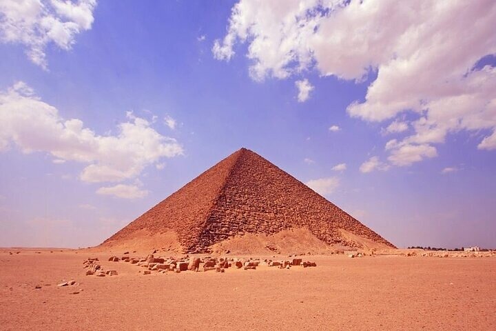 Pyramids of Giza in Egypt, North Africa